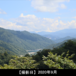明神峠の風景写真