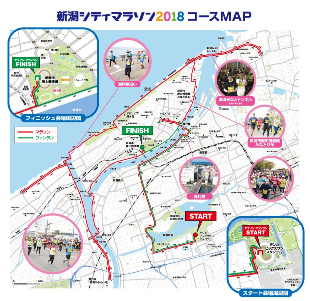 「新潟シティマラソン」ファンランコースの写真003