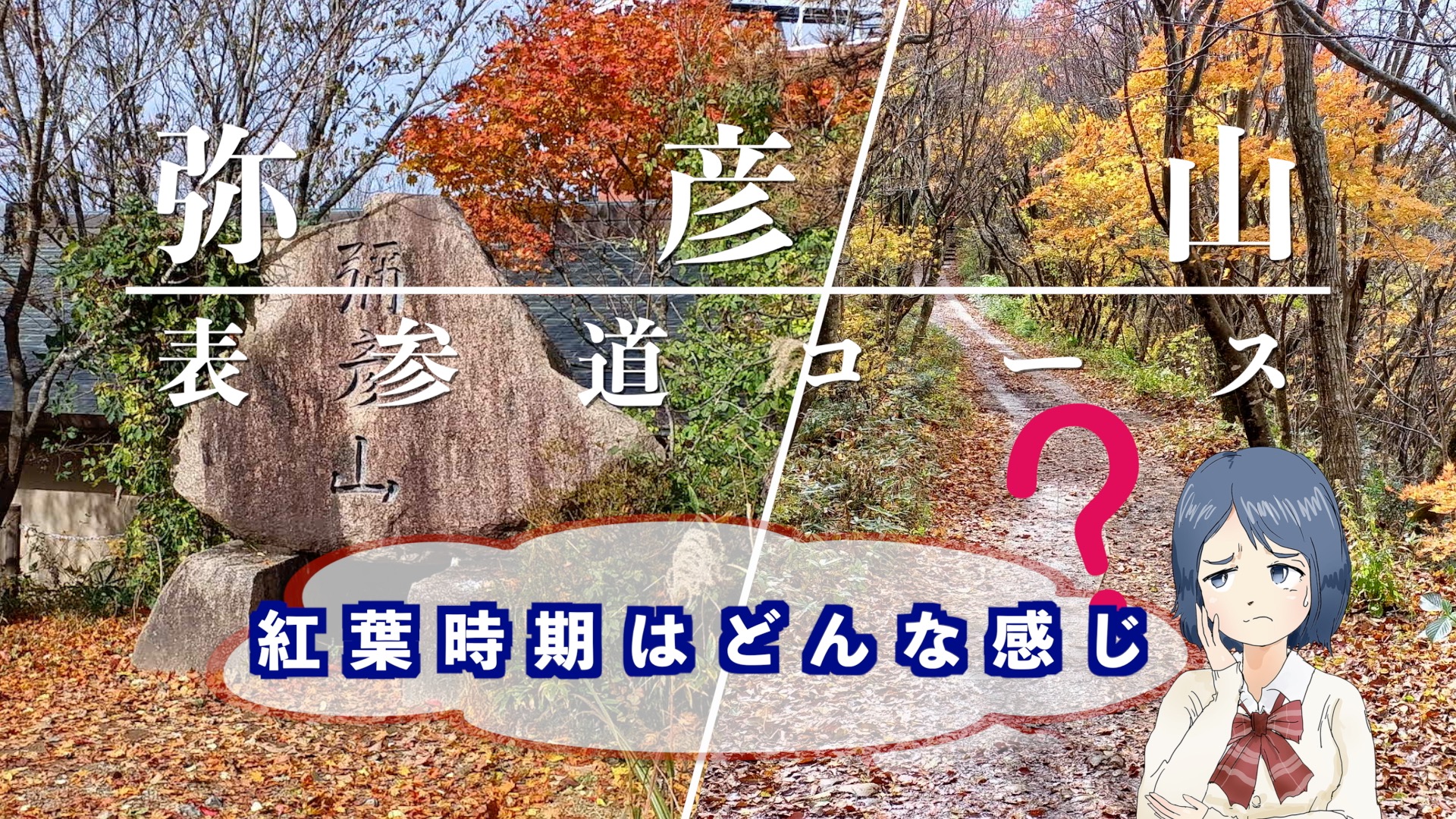 『紅葉の弥彦山』のアイキャッチ画像